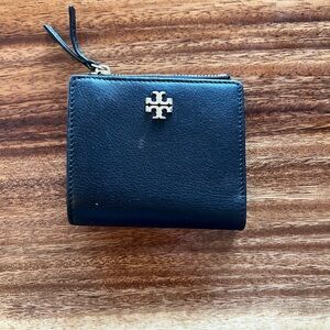 Tory Burch Black Leather Wallet